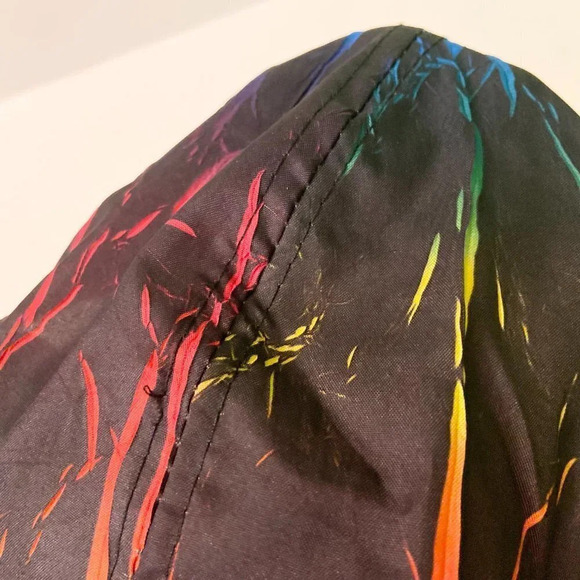 Vintage Reynolds Paint Splatter Atheltic Headwear Hap Snapback Nylon Cap - Picture 15 of 16